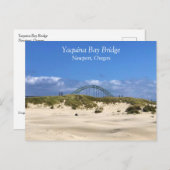 Yaquina Bay Bridge（ヨーポート、オレゴン） ポストカード (正面/裏面)