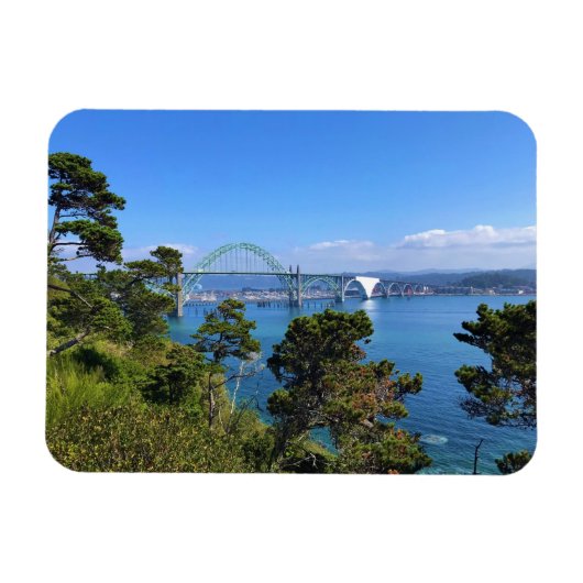 Yaquina Bay Bridge(ヨーポート、オレゴン) マグネット (横)