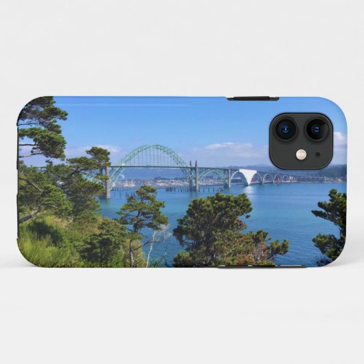 Yaquina Bay Bridge(ヨーポート、オレゴン) Case-Mate iPhoneケース (裏面(横))