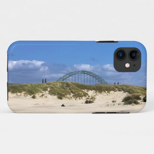 Yaquina Bay Bridge（ヨーポート、オレゴン） Case-Mate iPhoneケース (裏面(横))