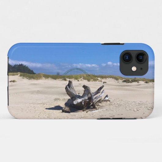 Yaquina Bay Bridge（ヨーポート、オレゴン） Case-Mate iPhoneケース (裏面(横))