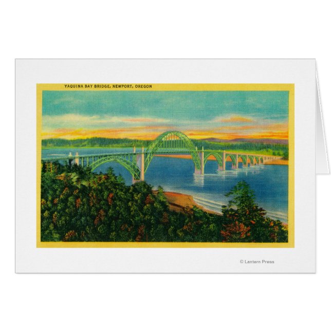 Yaquina Bay BridgeNewport、または (正面横)