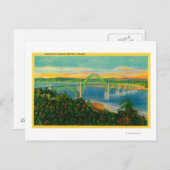 Yaquina Bay BridgeNewport、または ポストカード (正面/裏面)