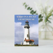 Yaquina Head Light house，オレゴン葉書 ポストカード (スタンド正面)