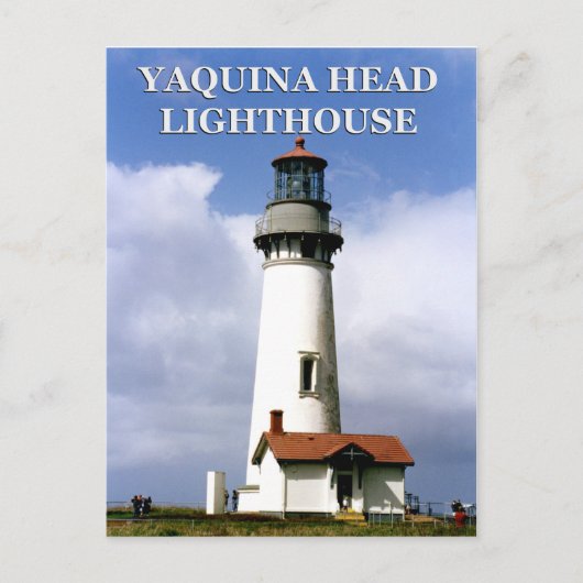 Yaquina Head Light house，オレゴン葉書 ポストカード (正面)