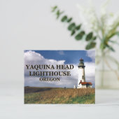 Yaquina Head Light house，オレゴン葉書 ポストカード (スタンド正面)