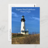 Yaquina Head Light house, Newport，オレゴン葉書 ポストカード (正面/裏面)