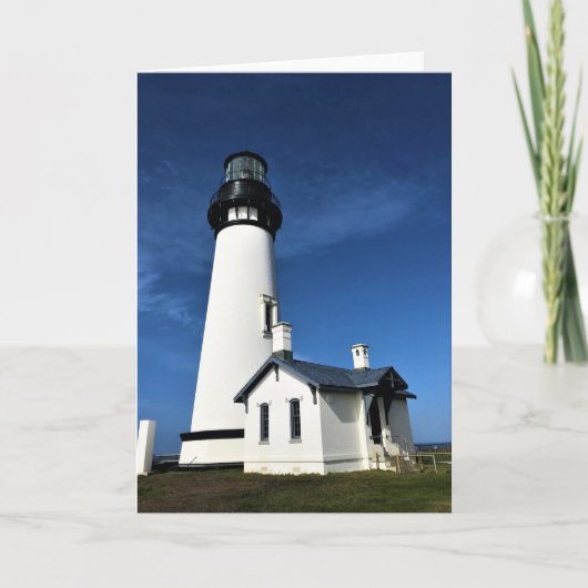 Yaquina Head Light house, Newport，オレゴン カード (正面)