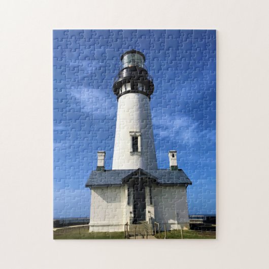 Yaquina Head Light house, Newport，オレゴン ジグソーパズル (縦)
