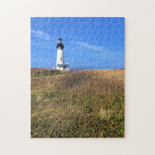 Yaquina Head Light house, Newport,オレゴン ジグソーパズル (縦)