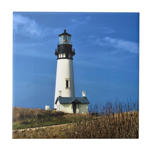 Yaquina Head Light house, Newport，オレゴン タイル (正面)