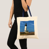Yaquina Head Light house, Newport,オレゴン トートバッグ (正面(商品))