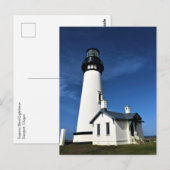 Yaquina Head Light house, Newport,オレゴン ポストカード (正面/裏面)