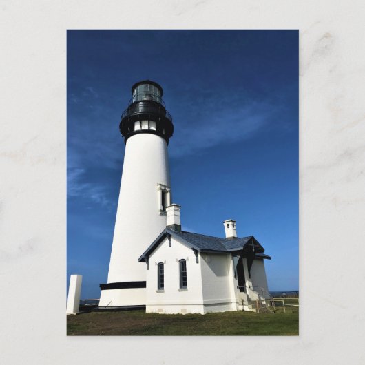 Yaquina Head Light house, Newport,オレゴン ポストカード (正面)