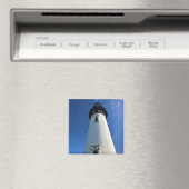 Yaquina Head Light house, Newport,オレゴン マグネット (インサイチュ (食洗機))