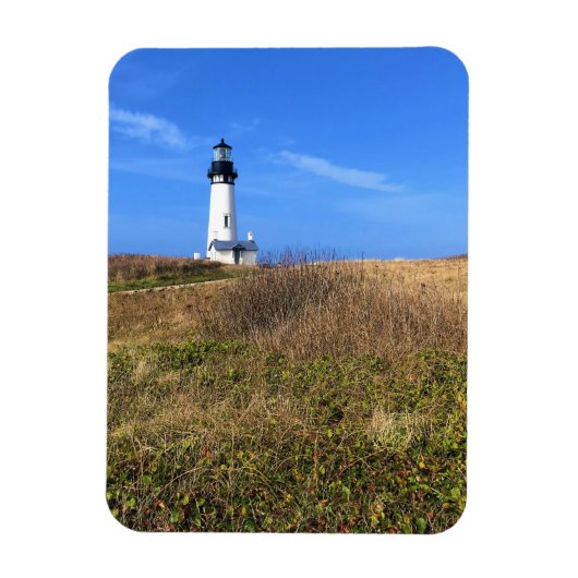 Yaquina Head Light house, Newport,オレゴン マグネット (縦)