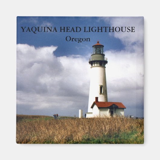 Yaquina Head Light house, Oregon Magnet マグネット (正面)