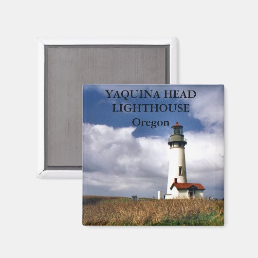 Yaquina Head Light house, Oregon Magnet マグネット (正面/裏面)