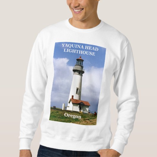 Yaquina Head Light house, Oregon Sweatshirt スウェットシャツ (正面)