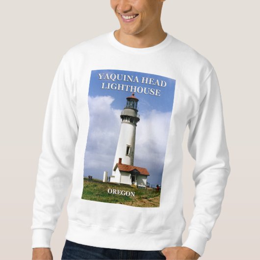 Yaquina Head Light house, Oregon Sweatshirt スウェットシャツ (正面)