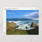 Yaquina Head Outstanding Natural Area,オレゴン州ポスト ポストカード (正面/裏面)