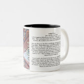 YARAAY（日）太陽がどのようにマグカップ化されたか ツートーンマグカップ (正面右)