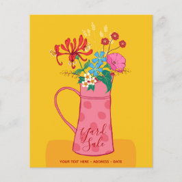 YARD SALE -フローラヴィンテージガーデンのお知らせ チラシ