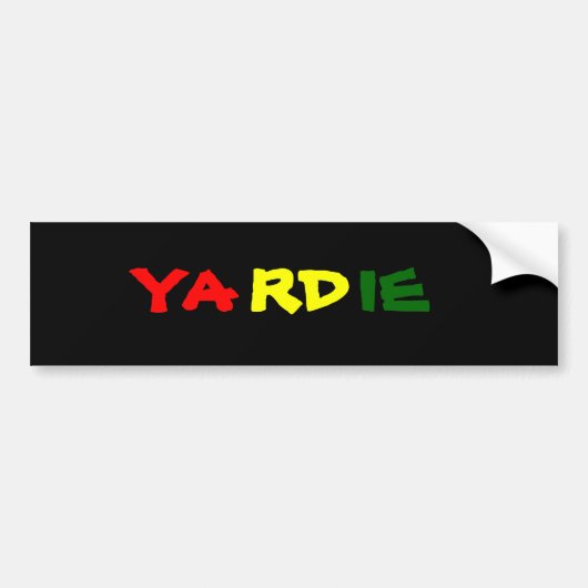 YARDIE バンパーステッカー (正面)