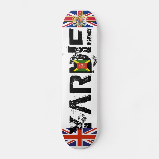 YARDIE 公式 UK スケートボード (正面)