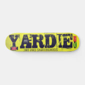 YARDIE 7 3/4" スケートボードデッキ (横)