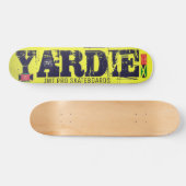 YARDIE 7 3/4" スケートボードデッキ (横)