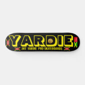 YARDIE 7 3/4"スケートボードデッキ スケートボード (横)