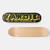 YARDIE 7 3/4"スケートボードデッキ スケートボード (横)