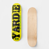 YARDIE JMTスケートボード、7 3/4"デッキ スケートボード (正面)