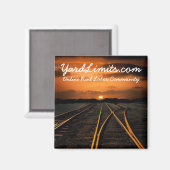 YardLimits.com磁気ボタン マグネット (正面/裏面)