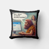 Yarg’s First Login: Banking Like a Caveman クッション (正面)