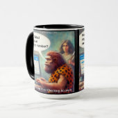 Yarg’s First Login: Banking Like a Caveman マグカップ (正面左)