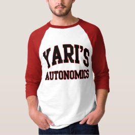 YariのAutonomicsのソフトボールのチームTシャツ Tシャツ