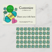 Yarn/Crochet/Nit名刺 名刺 (正面/裏面)