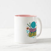 Yarn Geek Knitting Two-Tone Mug ツートーンマグカップ (正面右)