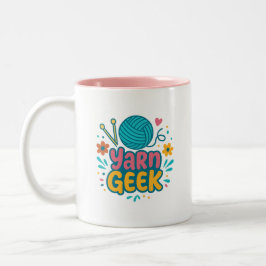 Yarn Geek Knitting Two-Tone Mug ツートーンマグカップ