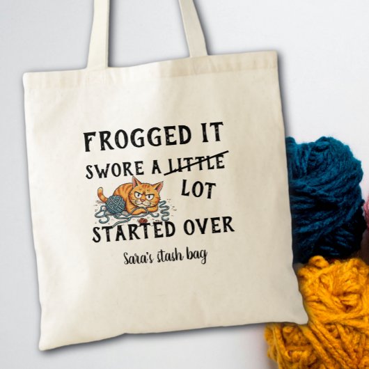 Yarn Lovers Tote For Knitting And Crochet Lovers トートバッグ