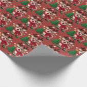 Yarn Rudolph Wrapping Paper ラッピングペーパー (角)