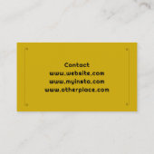 Yarn Shop Logo Business Card 名刺 (裏面)