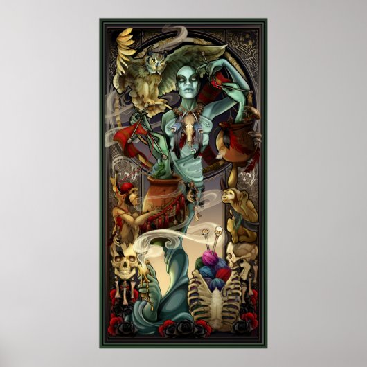 Yarn Zombies "Bridgette" Full-Length Poster ポスター (正面)