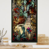 Yarn Zombies "Bridgette" Full-Length Poster ポスター (キッチン)