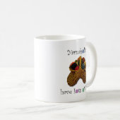 Yarnaholicsに球の多くがあります コーヒーマグカップ (正面右)