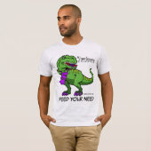 Yarnivore Yarnivaurusのレックス Tシャツ (正面フル)