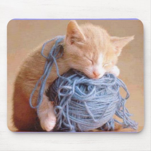 yarnkitty マウスパッド (正面)