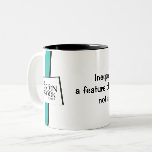 Yaronの小川ショー-不平等のマグ ツートーンマグカップ (正面左)